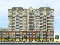Hotel Elevation Digital 2D Rendering, Waterloo, Canada. Hotel Elevation Digital 2D Rendering, Waterloo, Canada.