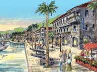 Waterfront View of Residences. Porto Montenegro, Europe. Waterfront View of Residences. Porto Montenegro, Europe.