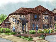 Uptown Homes Perspective Rendering. Keller, Texas. Uptown Homes Perspective Rendering. Keller, Texas.