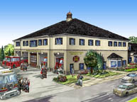 Fire Company Building Illustration, Wilmington, Delaware. Fire Company Building Illustration, Wilmington, Delaware.